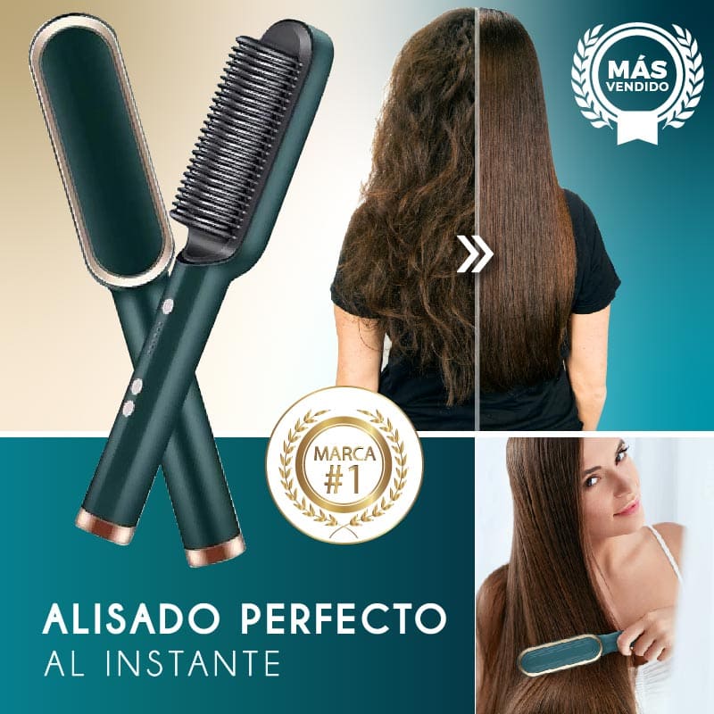 Cepillo alisador de pelo straight comb